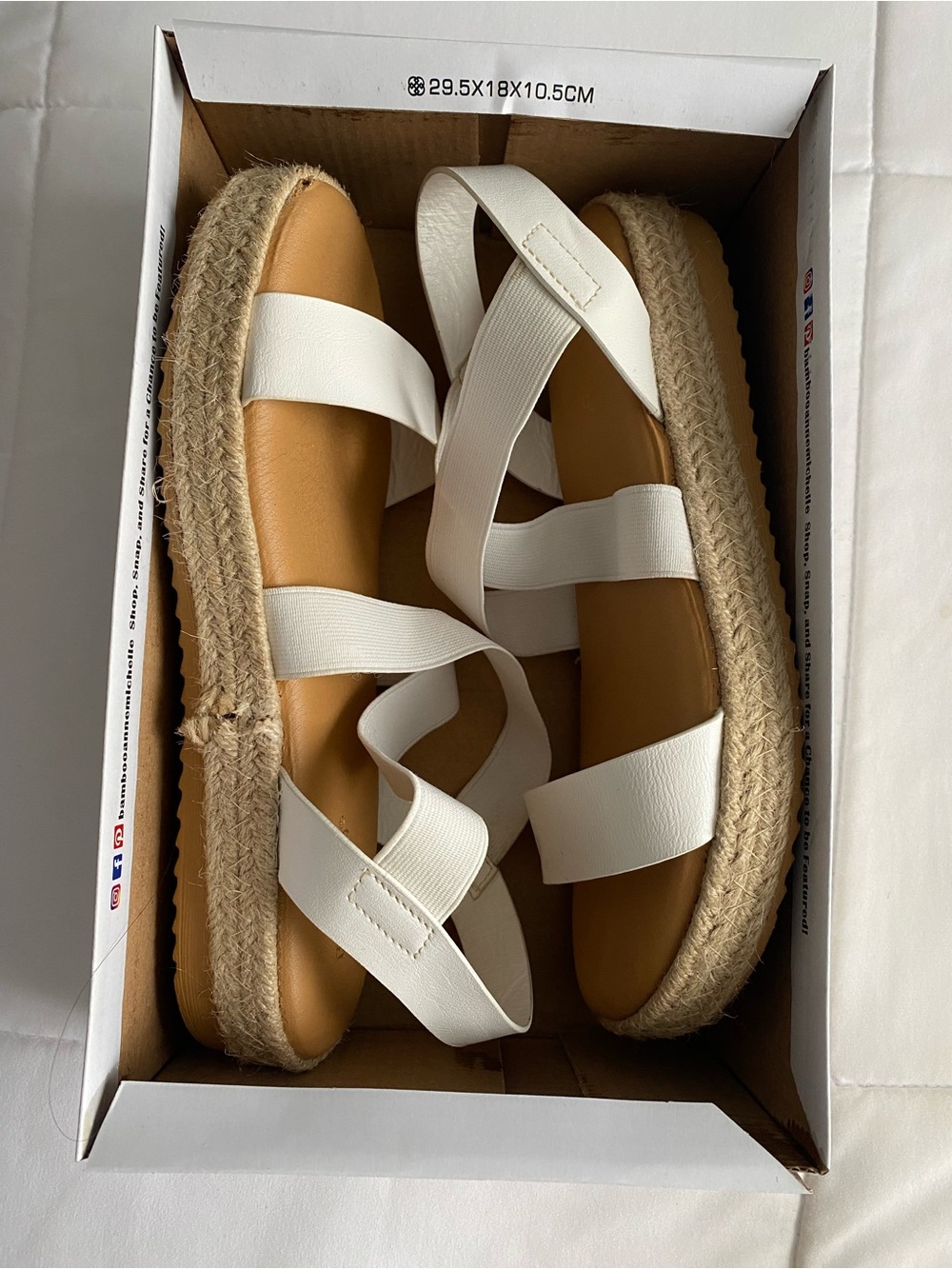 White Summer Sandals
